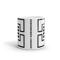Black Corners & 4 Lines Kaffa Mug
