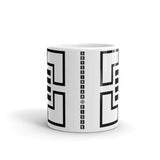 Black Corners & 4 Lines Kaffa Mug