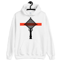 Black Cross Red Bar Hoodie Abyssinian Kiosk Ethiopian Coptic Orthodox Tewahedo Christian Gildan Original Art Fashion Cotton Apparel Clothing