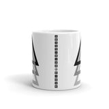 3 Triangles Black to Grey Kaffa Mug