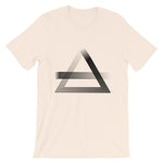 Black Triangles & Strikes Unisex T-Shirt Abyssinian Kiosk Fashion Cotton Apparel Clothing Bella Canvas Original Art