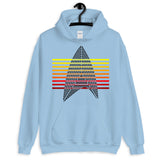 Sisko Kid II Black & Warm Bars Unisex Hoodie