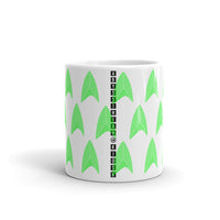 Sisko Kid II Green Patterned Kaffa Mug