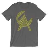 Connected Yellow CA Unisex T-Shirt California State America USBella Canvas Original Art Abyssinian Kiosk Fashion Cotton Apparel Clothing