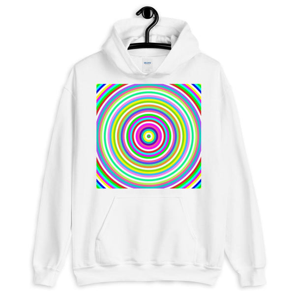 Jawbreaker Unisex Hoodie Trip Trippy Colorful Abyssinian Kiosk Psychedelic Candy Gildan Original Art Fashion Cotton Apparel Clothing