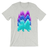 Inverted Gradient Lions Unisex T-Shirt Ethiopian Lion of Judah Abyssinian Kiosk Abyssinia Ethiopia Bella Canvas Original Art Fashion Cotton Apparel Clothing