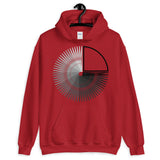 1/4 Hollow Fade to Black Star Unisex Hoodie Abyssinian Kiosk Fashion Cotton Apparel Clothing Gildan Original Art