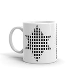 Black Boxes Star of David Kaffa Mug