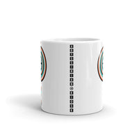 Mixed Circle Top Black Cross Kaffa Mug