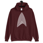 Custom Sisko Kid II White Unisex Hoodie