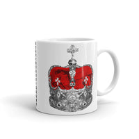 Supreme Grey & Red Crown Kaffa Mug