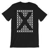 Blank X White X's Unisex T-Shirt Abyssinian Kiosk Fashion Cotton Apparel Clothing Bella Canvas Original Art