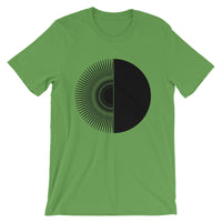 Black Half Star Half Circle Unisex T-Shirt Abyssinian Kiosk Fashion Cotton Apparel Clothing Bella Canvas Original Art