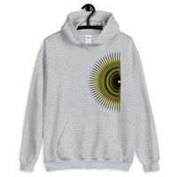 Black Yellow Half Star Unisex Hoodie Abyssinian Kiosk Fashion Cotton Apparel Clothing Gildan Original Art
