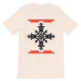 Black Cross Red Legos Unisex T-Shirt Ethiopian Coptic Orthodox Abyssinian Kiosk Christian