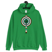 Mixed Circle Top Black Cross Unisex Hoodie Abyssinian Kiosk Ethiopian Coptic Orthodox Tewahedo Christian Gildan Original Art Fashion Cotton Apparel Clothing