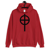 Circle Top Black Cross Unisex Hoodie Abyssinian Kiosk Ethiopian Coptic Orthodox Tewahedo Christian Gildan Original Art Fashion Cotton Apparel Clothing
