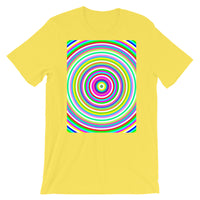 Jawbreaker Unisex T-Shirt Trip Trippy Colorful Abyssinian Kiosk Psychedelic Candy Bella Canvas Original Art Fashion Cotton Apparel Clothing