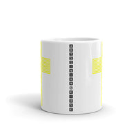 Yellow & Empty Maze Cross Kaffa Mug