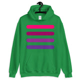 4 Pink to Purple Bars Unisex Hoodie Abyssinian Kiosk Lines Fashion Cotton Apparel Clothing Gildan Original Art