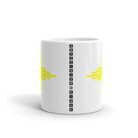 Plain Yellow Zia Sun Cross Kaffa  Mug