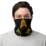 Custom Sisko Kid Yellow Black Red Neck Gaiter