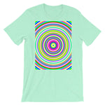 Jawbreaker Unisex T-Shirt Trip Trippy Colorful Abyssinian Kiosk Psychedelic Candy Bella Canvas Original Art Fashion Cotton Apparel Clothing