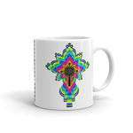 Psychedelic Black #10 Cross Kaffa Mug