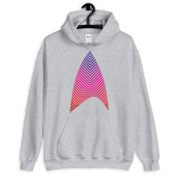 Sisko Kid Purple to Red Unisex Hoodie