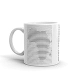 Africa Black Dashes Kaffa Mug