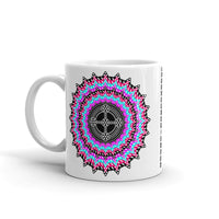 Psychedelic #14 Black Cross Kaffa Mug
