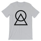 Black Circle Triangle Unisex T-Shirt Abyssinian Kiosk Harmonious Meeting Fashion Cotton Apparel Clothing Bella Canvas Original Art