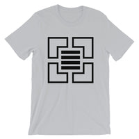 Black Corners & 4 Lines Unisex T-Shirt Abyssinian Kiosk Fashion Cotton Apparel Clothing Bella Canvas Original Art