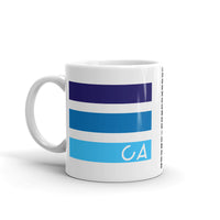 Blues CA Cutout Kaffa Mug