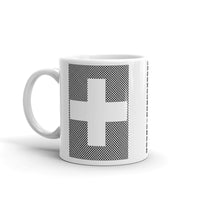 Black Criss Empty Cross Kaffa Mug