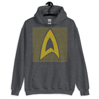 Sisko Kid Yellow Lines Blank Unisex Hoodie