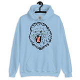 Lion Roar Black Outline Unisex Hoodie