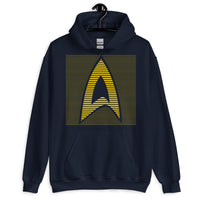 Sisko Kid Yellow Lines Blank Unisex Hoodie