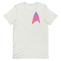 Pocket Sized Sisko Kid Purple to Red Unisex T-Shirt