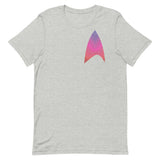 Pocket Sized Sisko Kid Purple to Red Unisex T-Shirt