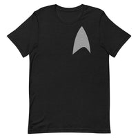 Pocket Sized Sisko Kid White Lines Unisex T-Shirt