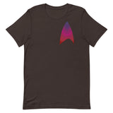 Pocket Sized Sisko Kid Purple to Red Unisex T-Shirt