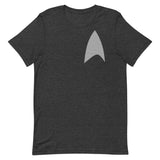 Pocket Sized Sisko Kid White Lines Unisex T-Shirt