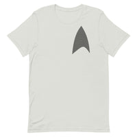 Pocket Sized Sisko Kid Black Lines Unisex T-Shirt