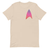 Pocket Sized Sisko Kid Purple to Red Unisex T-Shirt