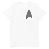 Pocket Sized Sisko Kid Black Lines Unisex T-Shirt