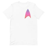 Pocket Sized Sisko Kid Purple to Red Unisex T-Shirt