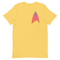 Pocket Sized Sisko Kid Purple to Red Unisex T-Shirt