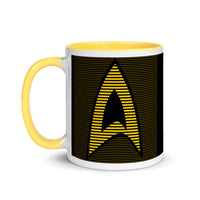 Sisko Kid Yellow Lines Blank Kaffa Mug