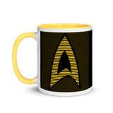 Sisko Kid Yellow Lines Blank Kaffa Mug
